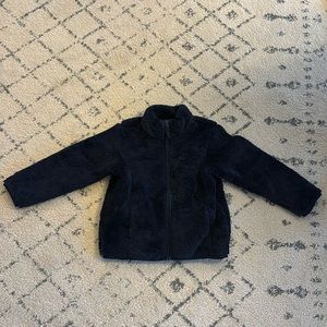 NWOT Quince 5T Sherpa Fleece Jacket Navy